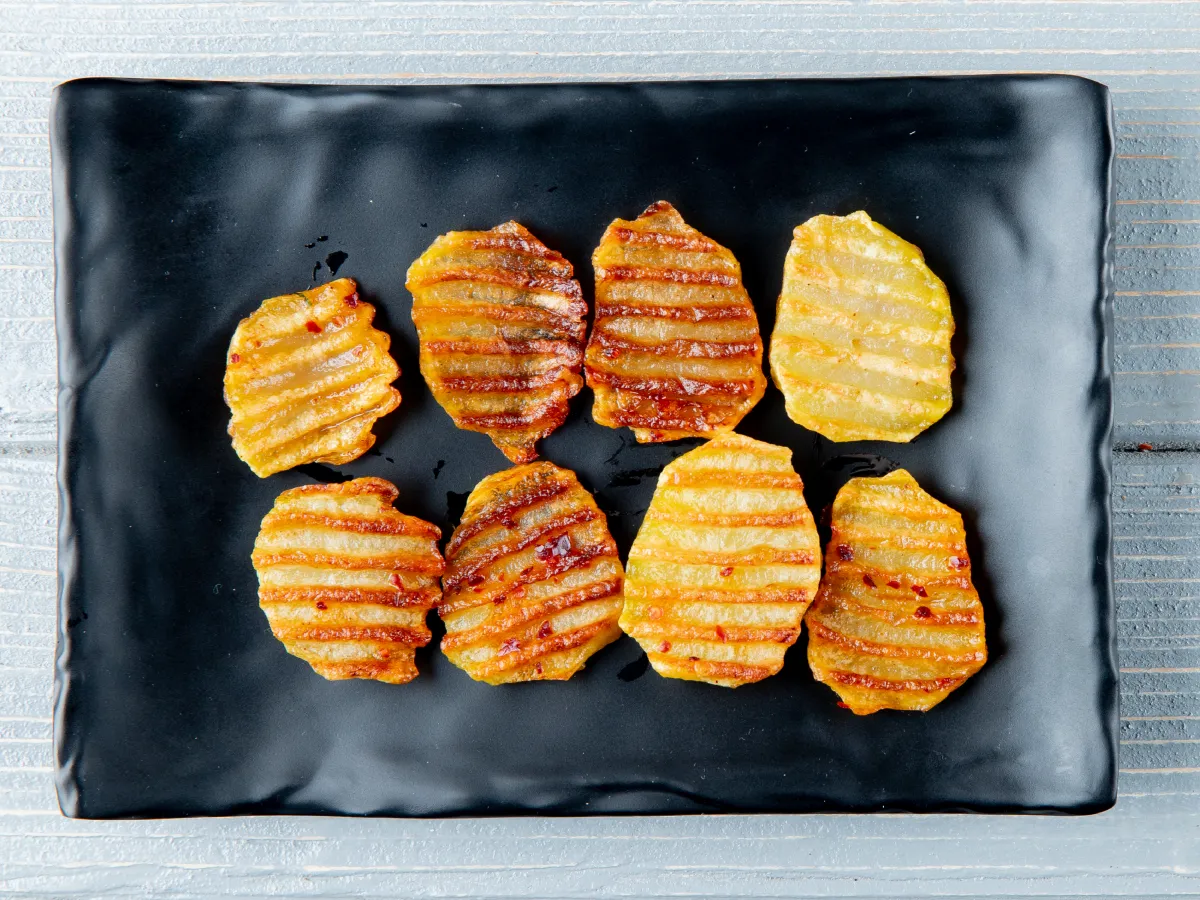 Cheesy Sweet Potato Chews