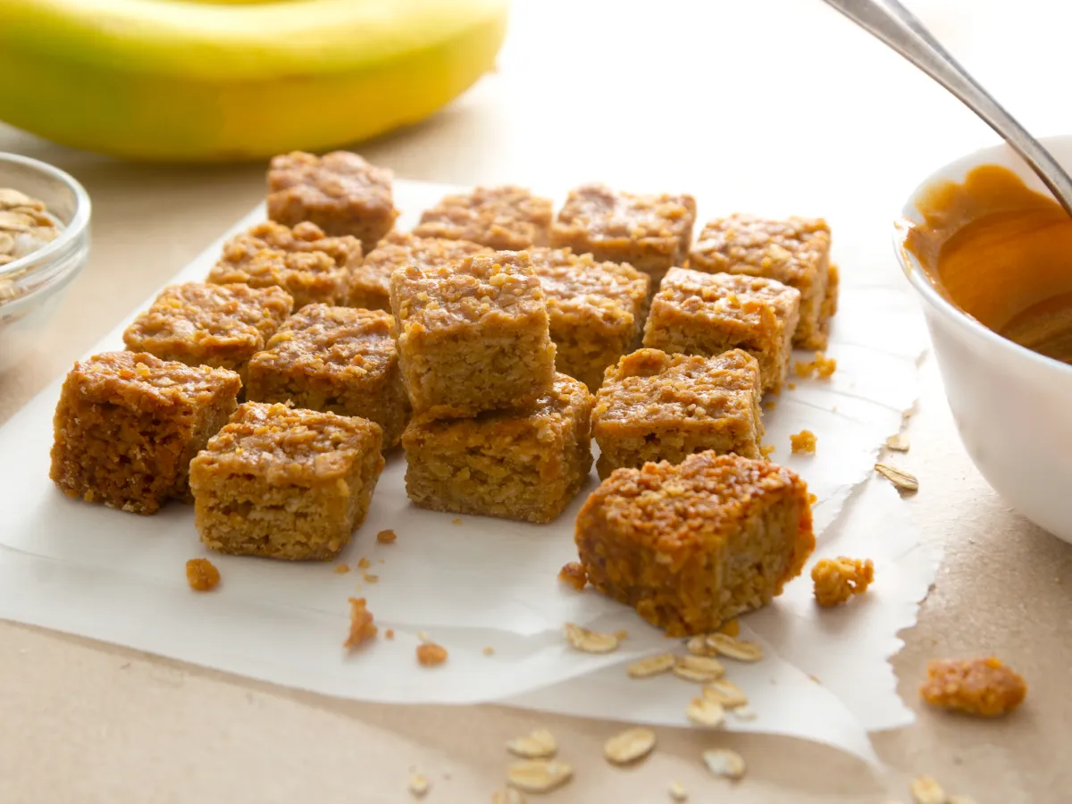Peanut Butter Banana Bites